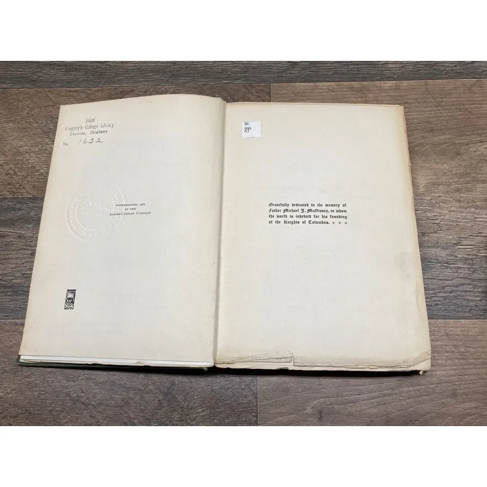 Orations Of‎ Henry Austin Adams  1903, Rare, With Gilt On Top.